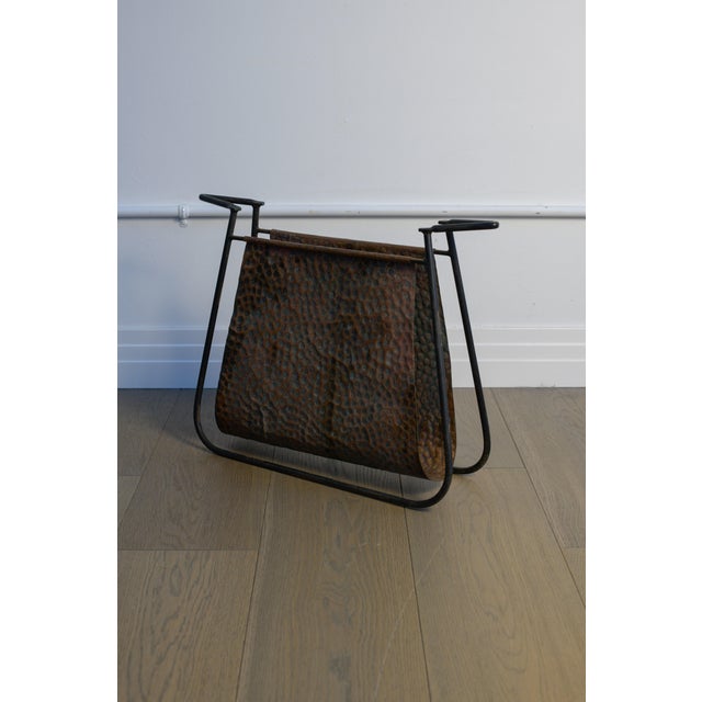 Forma Brazil Mid-Century Modern Magazine Rack by Hauner & Eisler, Brazil, 1950 For Sale - Image 4 of 8