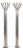 Mid Century Silver Chrome Tubular Floor Lamp by Kovacs 1970s For Sale
