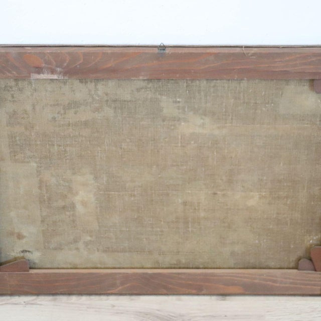 Coastal Landscape, 18th Century, Oil Painting on Canvas For Sale - Image 8 of 15