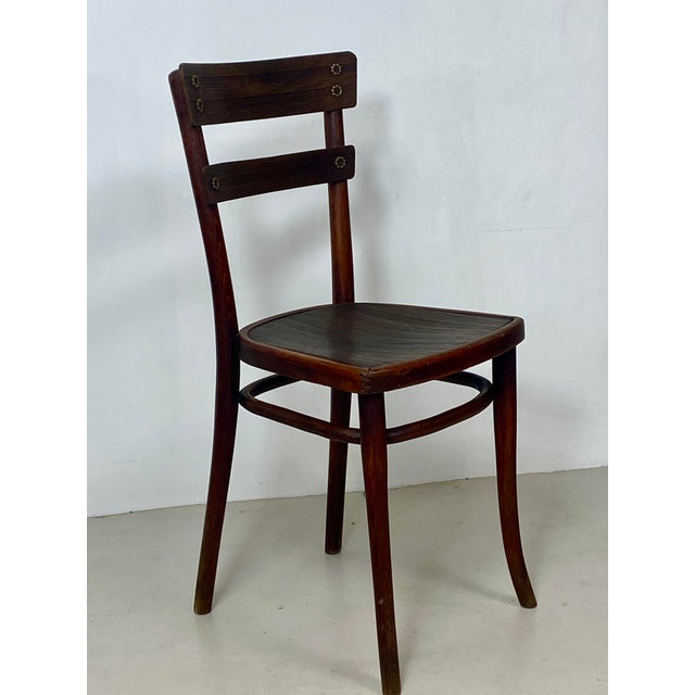 Wood Vintage Model No. 651 Beechwood Chairs by Michael Thonet for Thonet, 1939, Set of 4 For Sale - Image 7 of 18