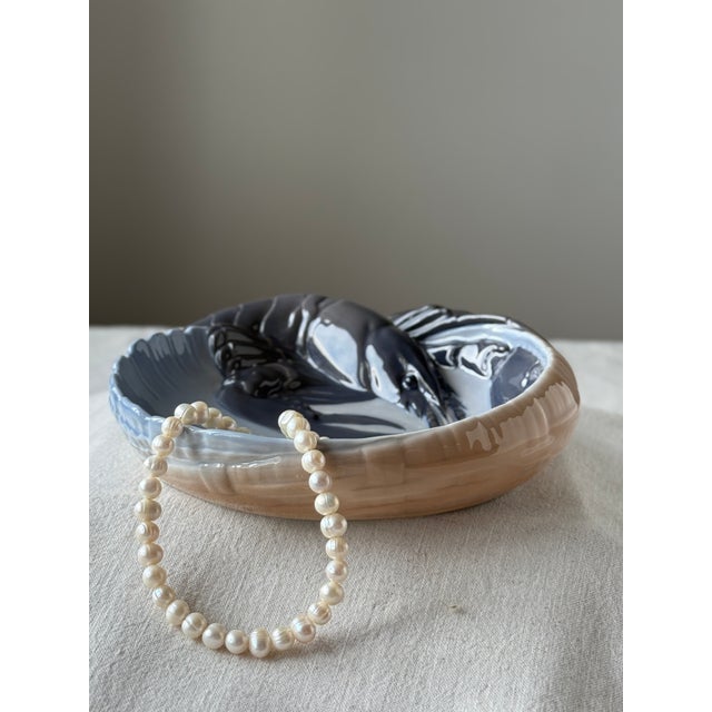 Porcelain Lobster Bowl by Erik Nielsen for Royal Copenhagen, 1960s For Sale - Image 6 of 7