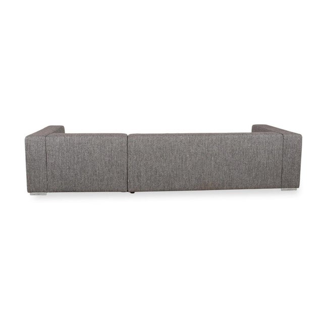 Cenova Fabric Corner Sofa in Grey by BoConcept For Sale - Image 11 of 15