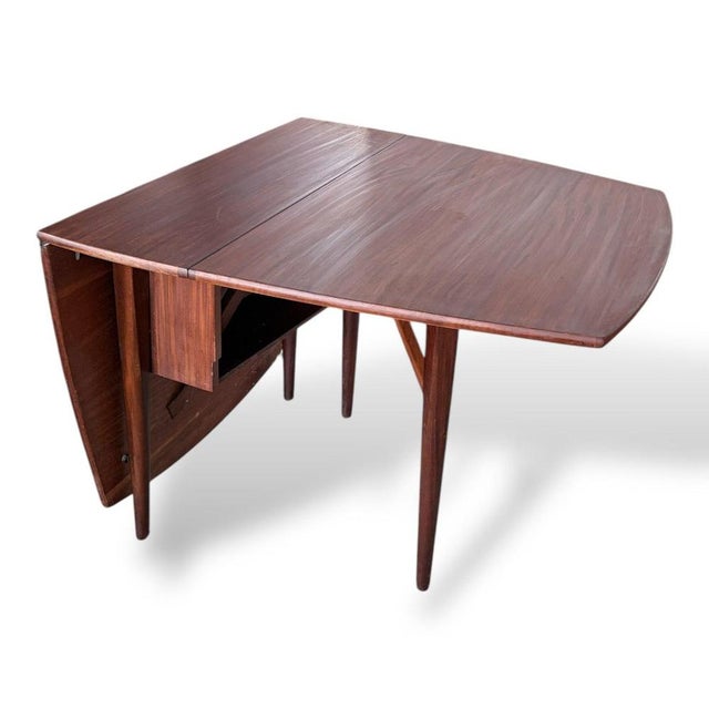 1960s Mid-Century Modern Teak Drop Leaf Dining Table from Elliots of Newbury, 1960s For Sale - Image 5 of 8
