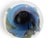 Glass Josh Simpson Inhabited Planet Earth Art Glass Marble Sculpture Paperweight For Sale - Image 7 of 10