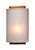 2020s Jamie Young Riley Wall Sconce in White Linen For Sale - Image 5 of 8