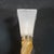 Mid-Century Hand-Blown Murano Frosted Glass Sconces With Spiral Amber Drop For Sale - Image 4 of 18