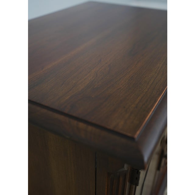 Pair Pennsylvania House Cherry 2 Door Nightstands For Sale - Image 11 of 18