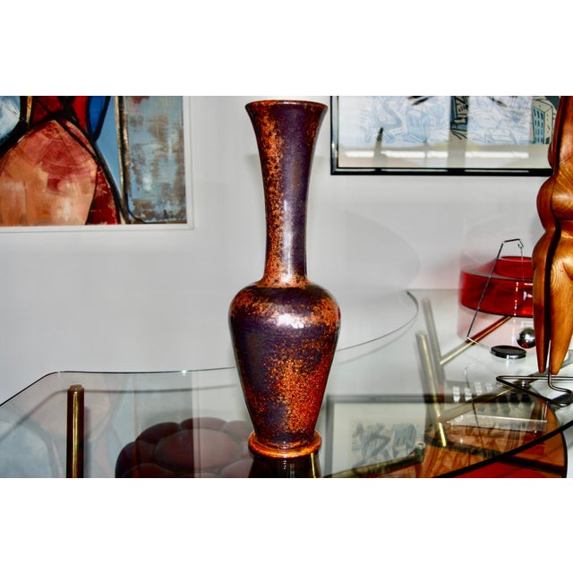 Ceramic Vase from Accolay, France, 1960s For Sale - Image 3 of 9