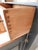 Paint Primitive Shaker Style Paint Distressed Step Back Cabinet by Ezra G Tiffin Ohio For Sale - Image 7 of 18