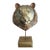 Mid 20th Century Large Sergio Bustamante Brass & Copper Tiger Head Sculpture, Signed & Numbered 88/100 For Sale