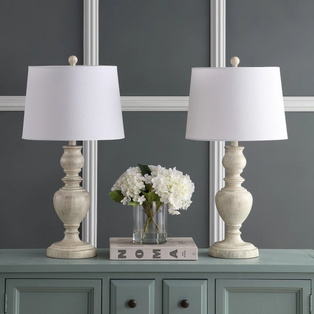2020s Adelaide Table Lamp in whitewash - a Pair For Sale - Image 5 of 7