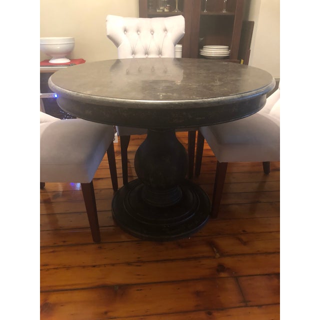 Modern Arhaus Luca Bluestone Luca Dining Table | Chairish