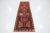 1920s Antique Heriz Handmade Tribal Wool Runner With Brown Color For Sale In New York - Image 6 of 7