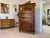 Antique Walnut Biedermeier Display Cabinet For Sale - Image 16 of 16