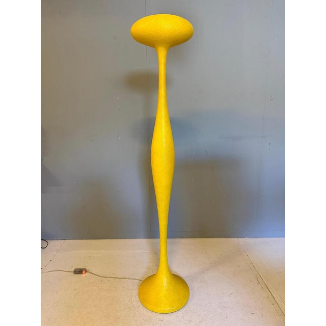 Yellow E.T.A. Floor Lamp by Guglielmo Berchicci for Kundalini, Italy, 1990s For Sale - Image 8 of 13