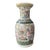 Large 17” Vintage Chinoiserie Famille Rose Vase For Sale