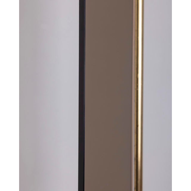 Gold Vintage Floor Lamp in Gilt Brass and Glass from Relux Milano, 1980s For Sale - Image 8 of 12