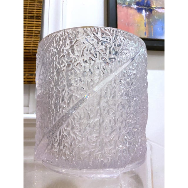 1970â€™s Vintage Lucite Champagne Bucket For Sale - Image 4 of 8