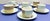 Contemporary Bernardaud Limoges Fusion Teacups, Set of 6 For Sale - Image 3 of 10