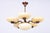 Art Deco Salon Chandelier in Brass, 1920s For Sale - Image 16 of 16