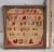 Early 20th Century Framed Sampler With Asian Theme and Motifs For Sale - Image 11 of 12