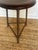 1920s Vintage Industrial Metal and Wood Stool For Sale - Image 4 of 7