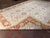 Late 20th C. Turkish Oushak-Style Hand-Knotted Wool Rug With Rust Border For Sale - Image 9 of 9