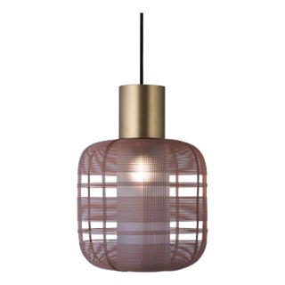 Galvanized Iron Wire Pendant, Tuscany - Stout by Schema for Oggetti For Sale