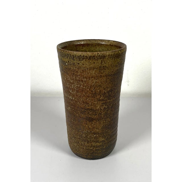 Earthenware Turned Vase by Mobach For Sale - Image 9 of 9
