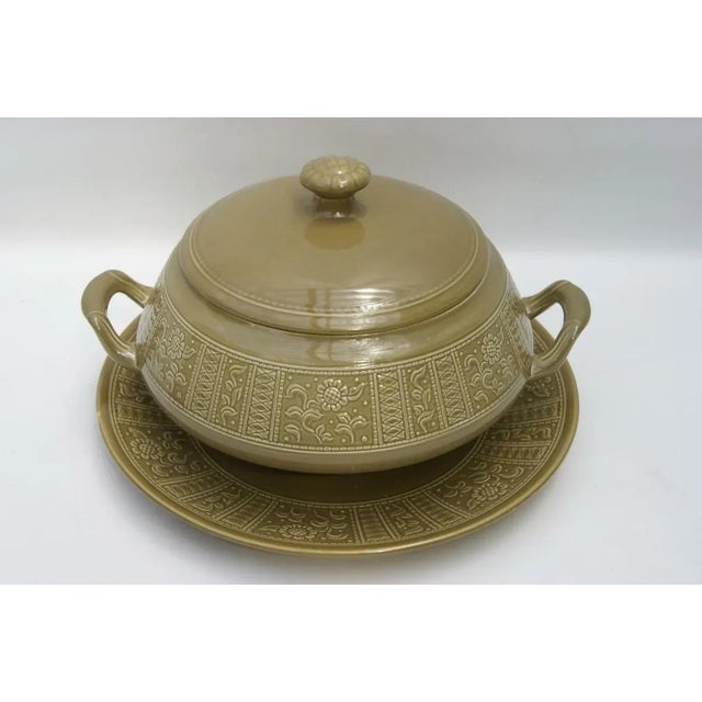 Glazed Ceramic Tureen by Antonia Campi for Richard Ginori Laveno, 1965 For Sale - Image 6 of 7