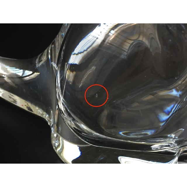 Modern Blown Art Glass Kangaroo Figural Pencil Holder & Paperweight For Sale - Image 9 of 11