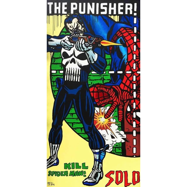 This painting, one of ten, belongs to a series of works exhibited in 2017 for the " DECADES " exhibition, that tell the...