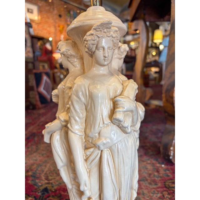 1960s Three Graces Table Lamp For Sale - Image 4 of 12