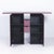 Pastoe Harmony cabinet by Arnold Merckx in its original aubergine and pink-purple lacquer, with a distinctive 1980s...