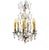 Vintage French Blown Amethist and Clear Crystal Chandelier, 1920s For Sale - Image 18 of 18