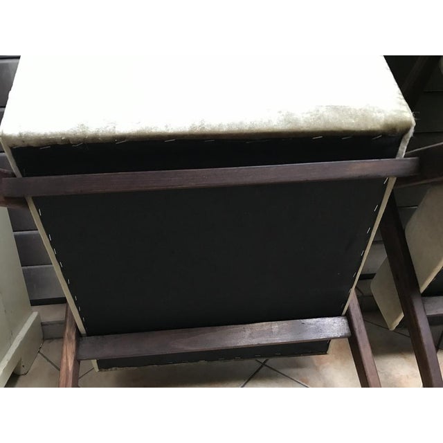 Set of Bottle Green Armchairs, 1970s For Sale - Image 12 of 16