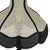 Buchanan Scalloped Aluminium Base Table Lamp, Natural/Black For Sale - Image 4 of 6