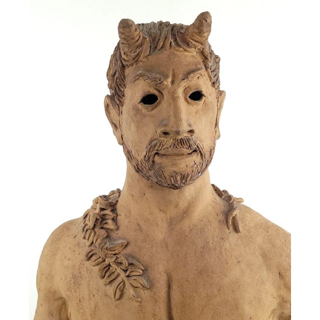 Pan Statue by Burt Kessenick For Sale - Image 9 of 10