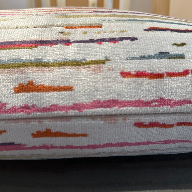 Modern Handcrafted Decorative Pillow Case For Sale - Image 3 of 5