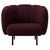 Cape Lounge Chair with Stitches Burgundy by Warm Nordic For Sale - Image 16 of 16