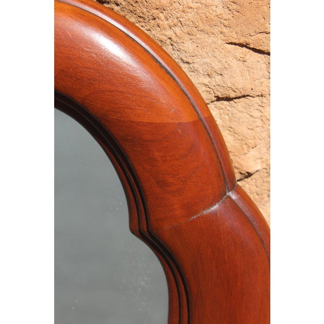 Brown Henkel-Harris Wild Black Cherry Mirror For Sale - Image 8 of 16