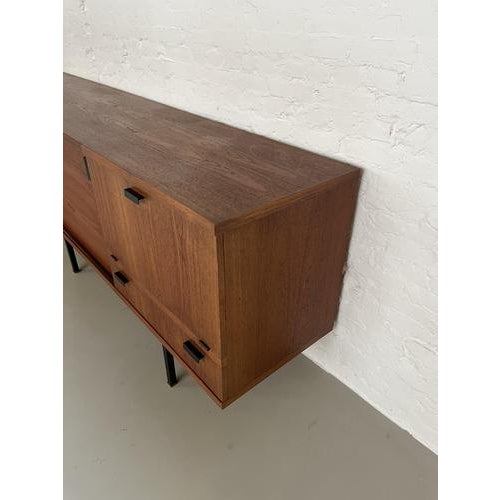 Large Modernist Teak Sideboard with Bar Section by Cees Braakman, 1960s For Sale - Image 6 of 18