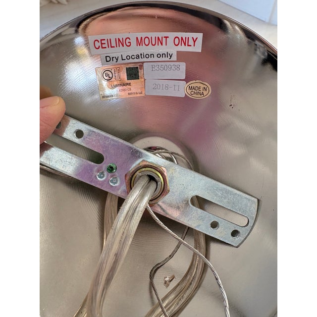 Jonathan Adler Large Sputnik Chandelier in Polished Nickel For Sale - Image 9 of 9