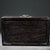 Vintage Chinese Rosewood & Golden Camphor Burl Wood Jewelry Box For Sale - Image 4 of 8
