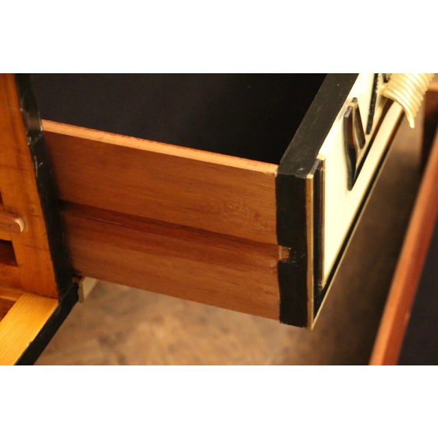 Vintage Italian Black and White Sideboard For Sale - Image 15 of 17