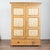 Folk Art 19th-Century Swedish Pine Two-Door Armoire With Original Faux Wood Paint For Sale - Image 3 of 9