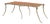 Sylvan s.f. Brass Leather Strap Viper Bench or Cocktail Table For Sale