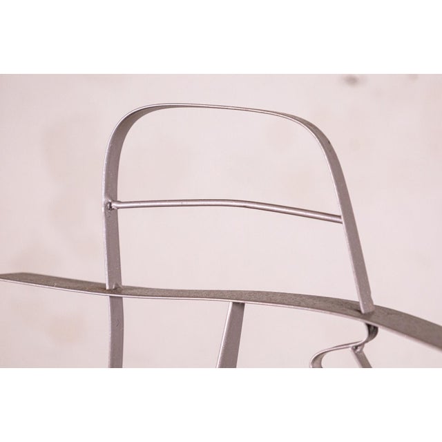 Metal Artisan House Curtis Jere Male Silhouette Metal Contemporary Modern Sculpture For Sale - Image 7 of 7