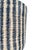 Contemporary Small Handwoven Vietnamese Seagrass Basket in Black & Natural Woven Pattern For Sale - Image 3 of 7