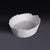 Drap A Oval Decorative Bowl in White Carrara Marble by Bufalini Marmi For Sale - Image 4 of 9
